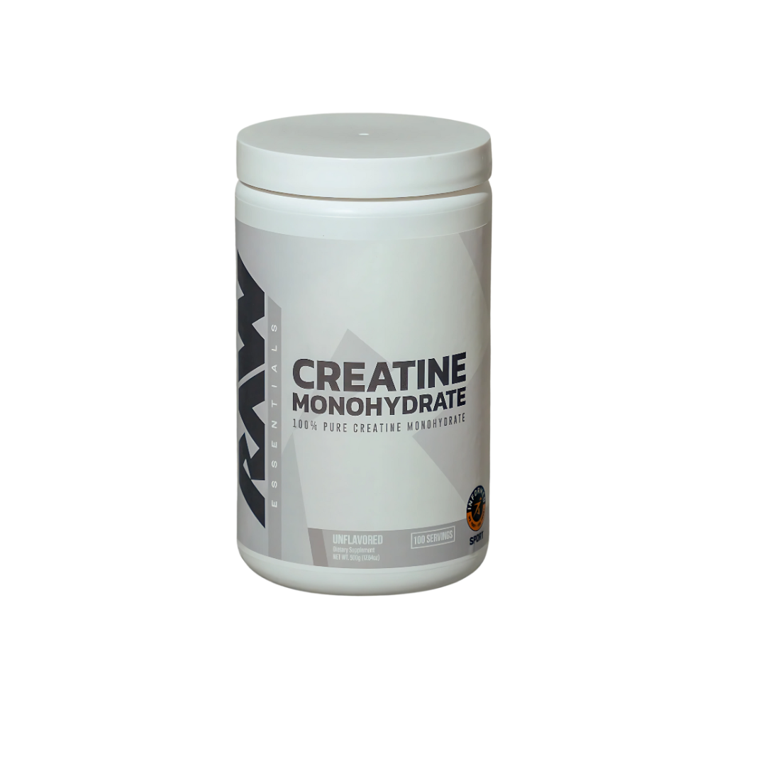 Raw Creatine Monohydrate 100 Serv